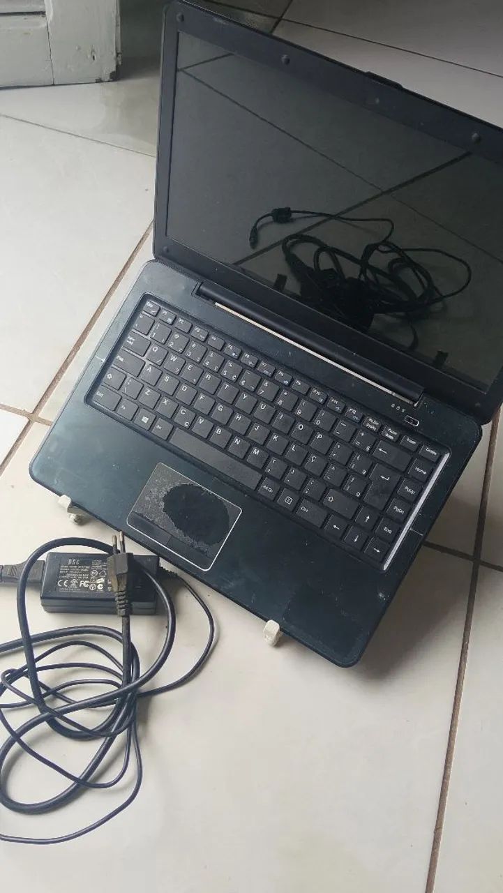 Notebook Ibyte Processador I5 usado e com defeito - Foto 3