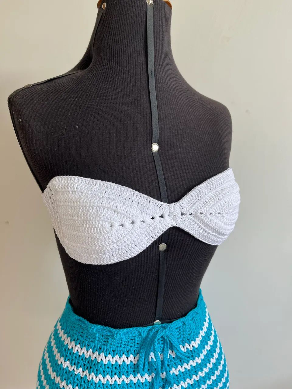 Conjunto em crochê  - Foto 5