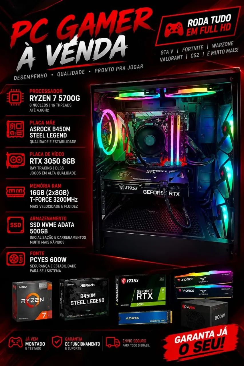 Vende-se Pc gamer  - Foto 2