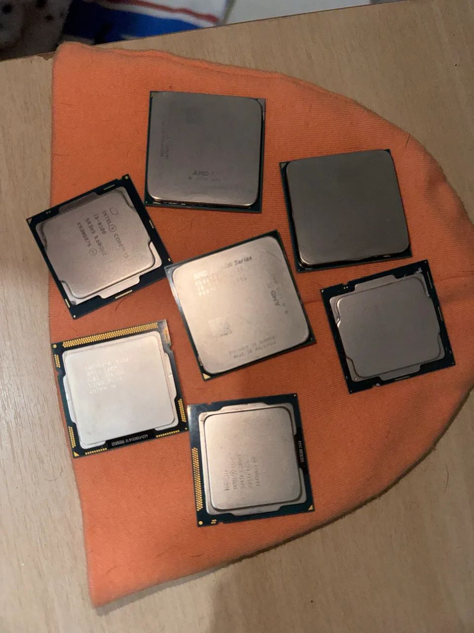 Kit Com 7 Processadores Intel E AMD (i5 10ª, i3 8ª, AM4 e Outros) - Vendo Lote Ou Avulso - Foto 5