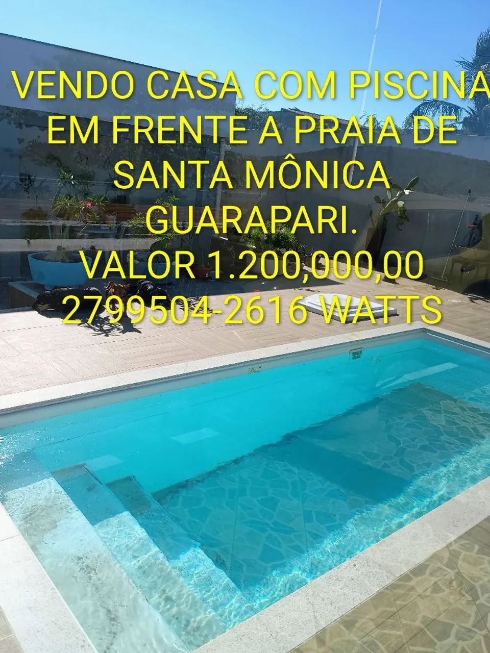 VENDO casa praia de santa mônica Guarapari 