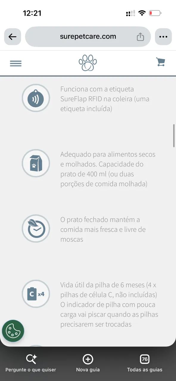 Comedouro Automático Inteligente com Microchip - Foto 5