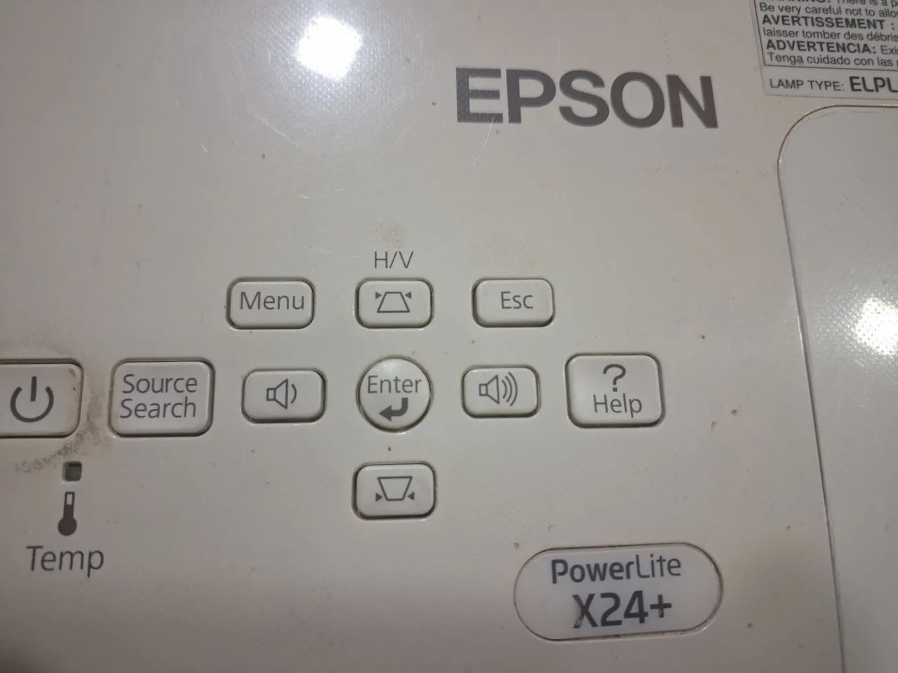 Projetor epson X24+lite - Foto 3