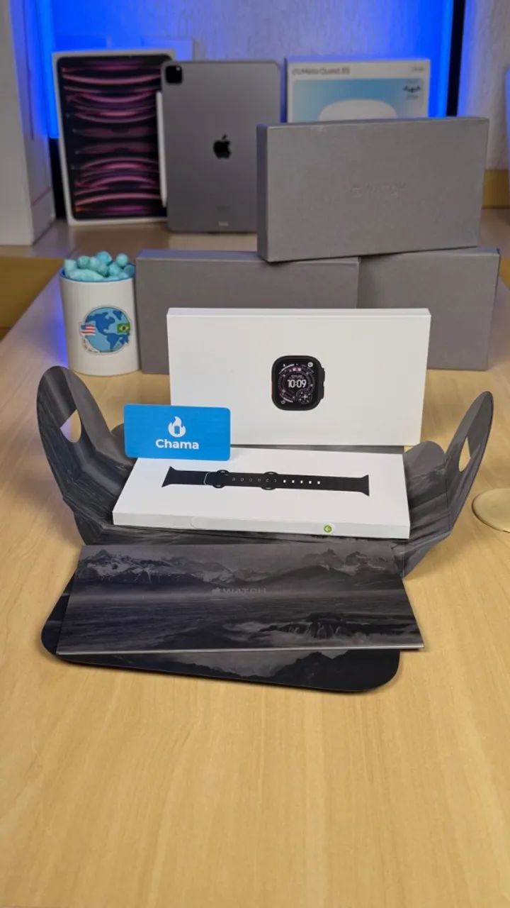 Apple Watch Ultra 3 Black| Produto Novo | Loja Física | Nota Fiscal | Pronta Entrega