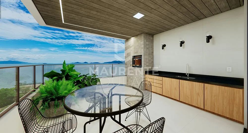 Apartamento com 3 dormitórios no Balneário do Estreito