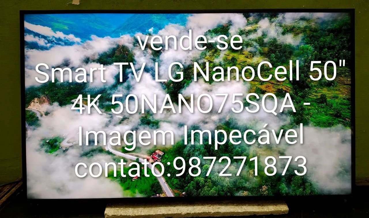 Smart TV LG NanoCell 50" 4K 50NANO75SQA - Imagem Impecável - Foto 2