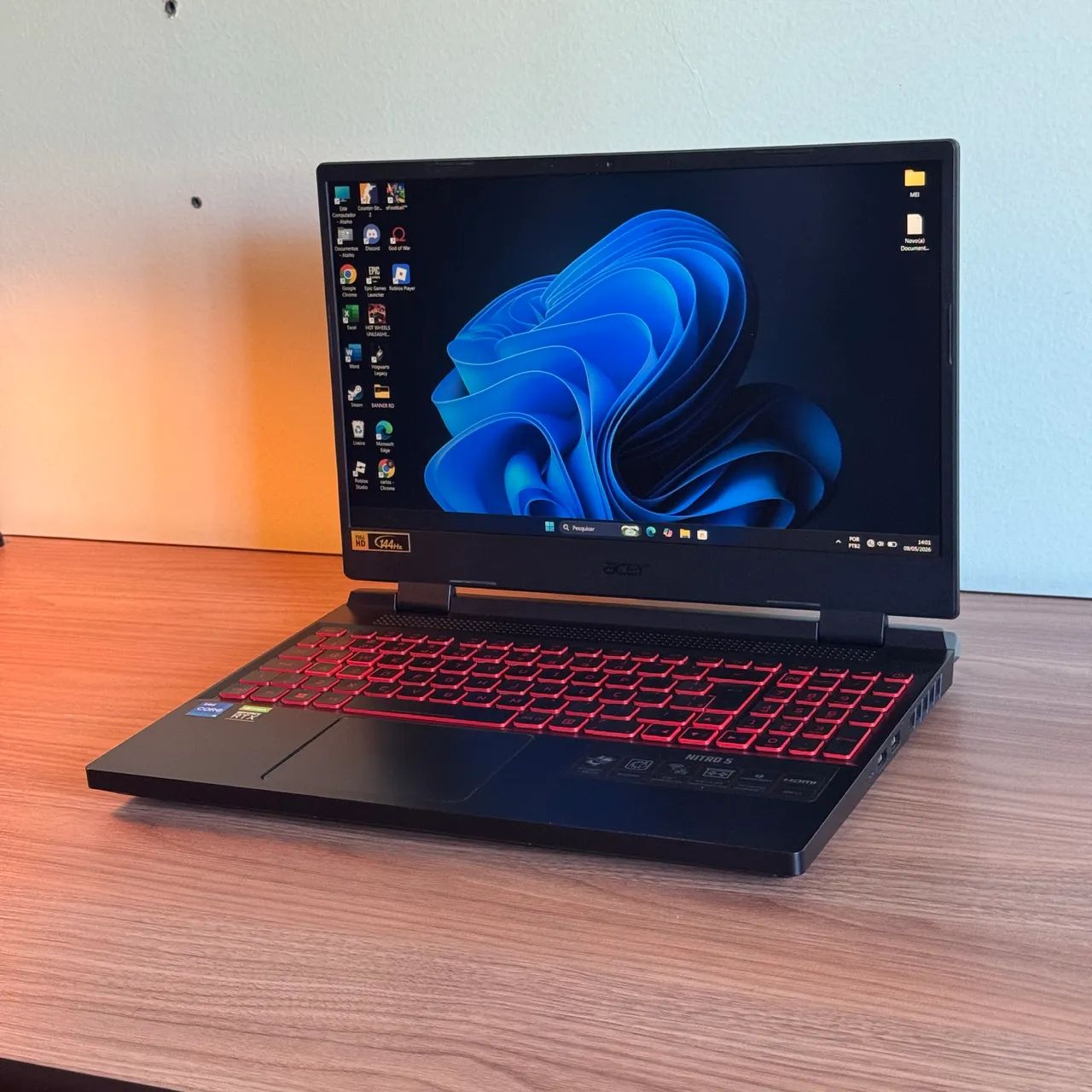 Notebook Acer Nitro 5 RTX 3050 - Foto 3