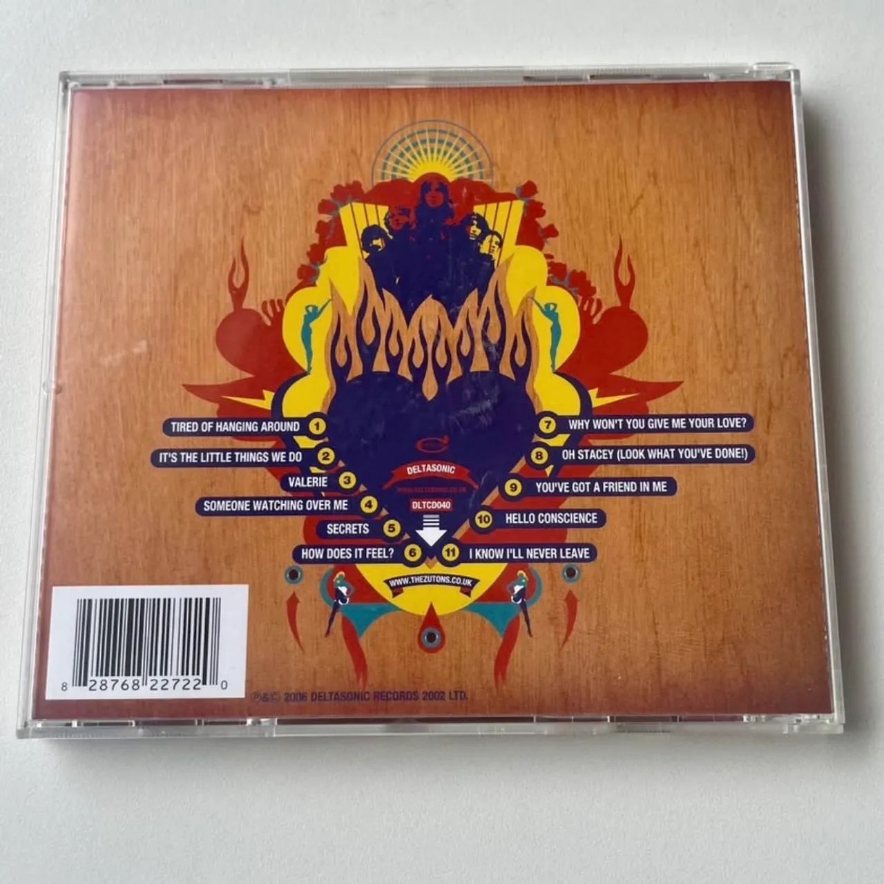 The Zutons Tired Of Hanging Around Cd Importado Inglaterra - CDs