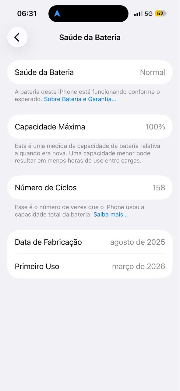 iPhone 15 256gb 5 meses de uso