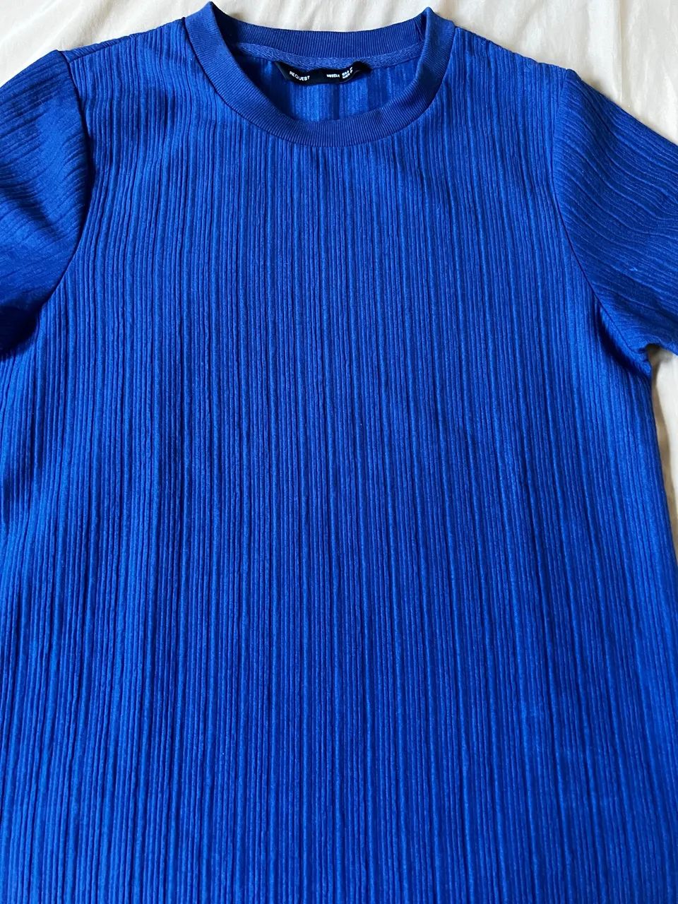 Camisa PP Nova Masculina Azul Royal - Foto 2