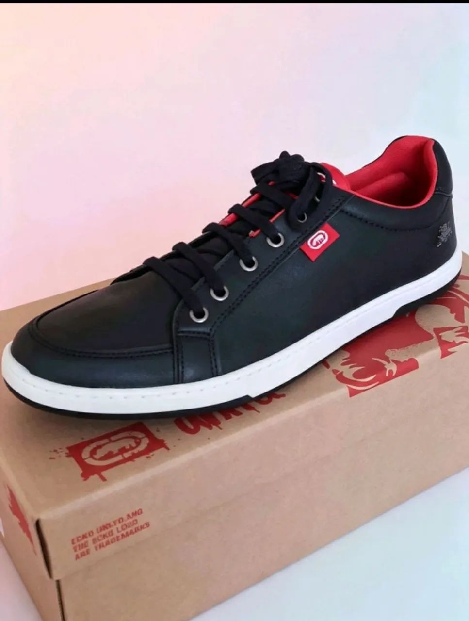 Sapatênis Ecko unltd. Preto 40 (novo) - Foto 5