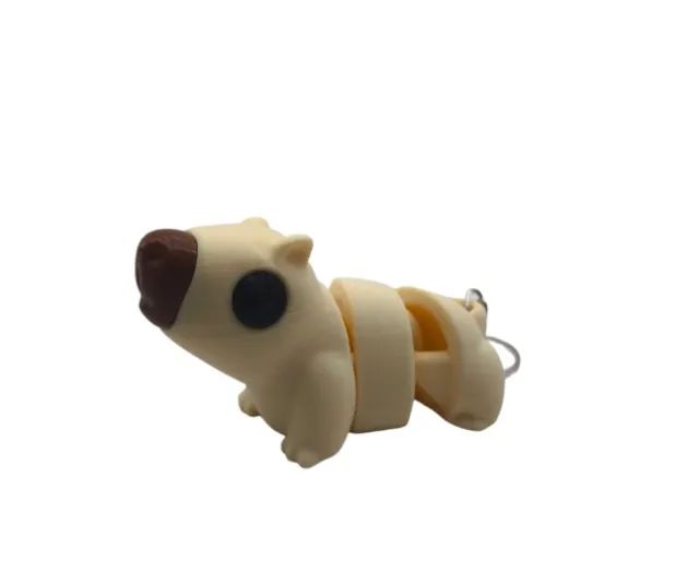 Chaveiro Capivara Articulada - Modelo Flexível - Foto 4