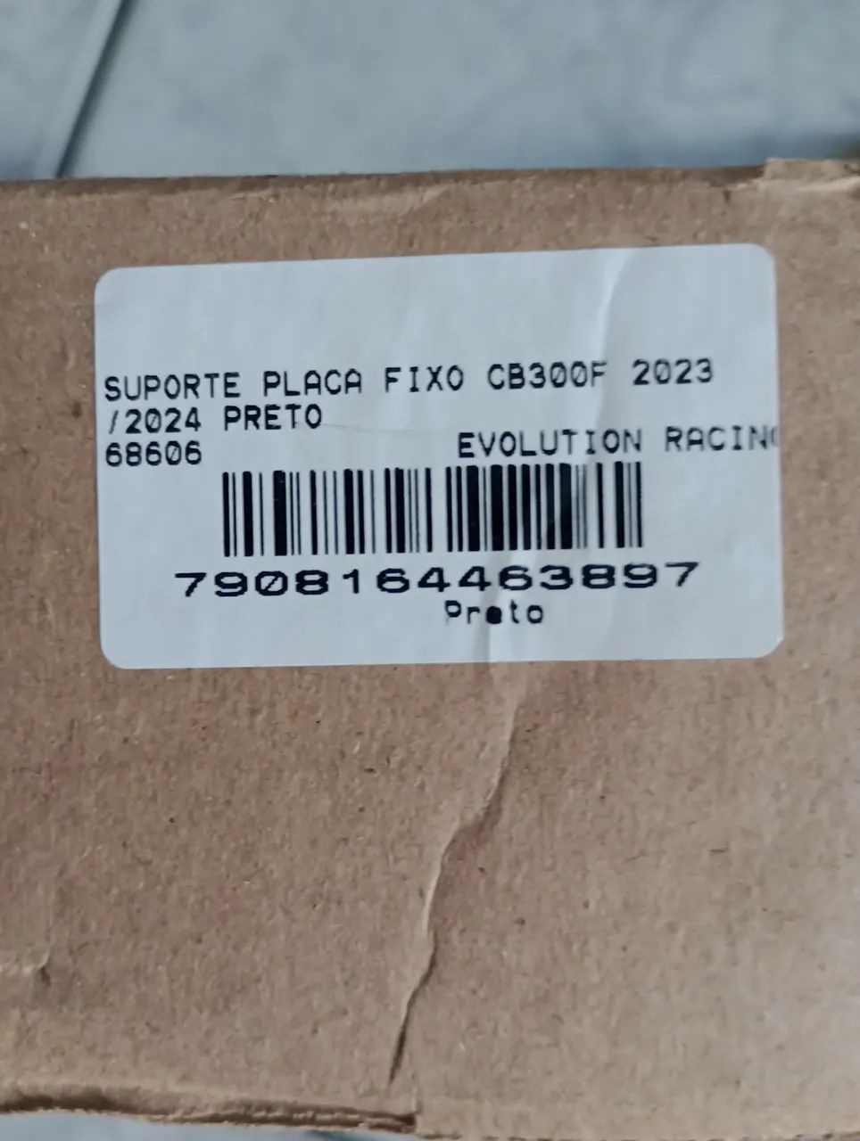 Suporte Placa Fixo CB300F  - Foto 2