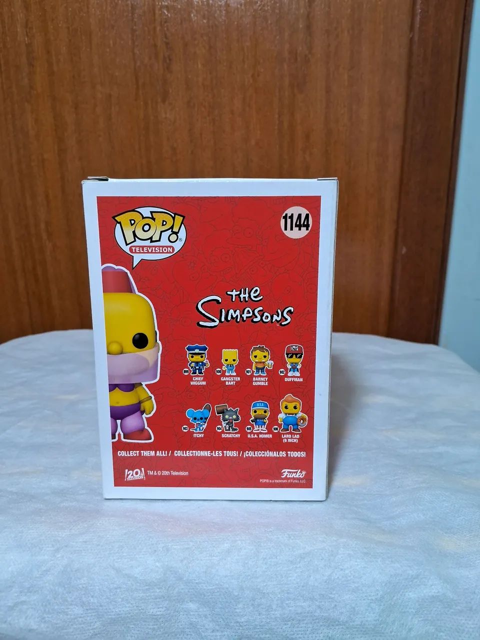 Funko POP! Belly Dancer Homer 1144 – Les Simpson, édition Summer Convention, Neuve
