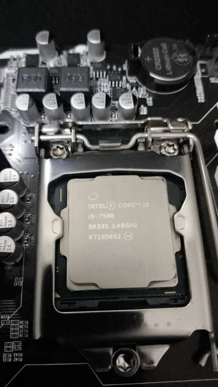 Kit i5 7500 + placa mãe H110 - Foto 2