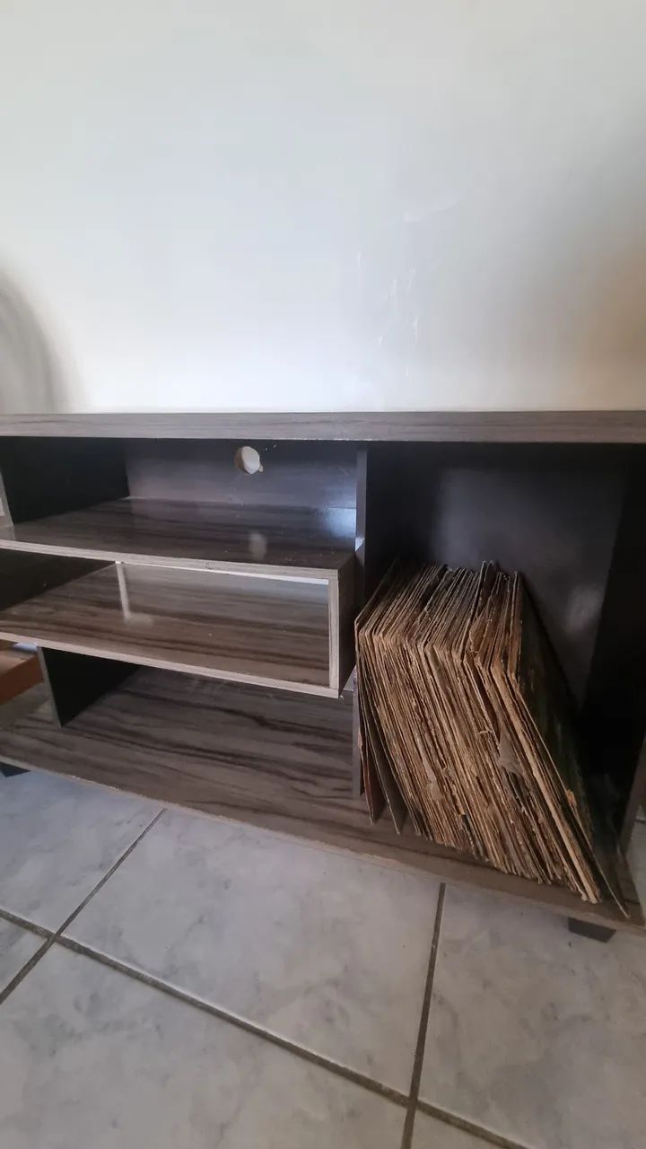 Rack marrom com painel  - Foto 4