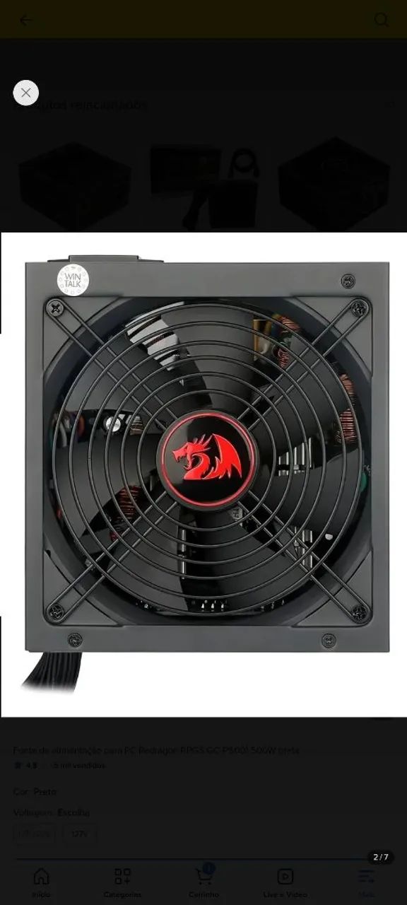 Fonte de alimentação para pc - Foto 5