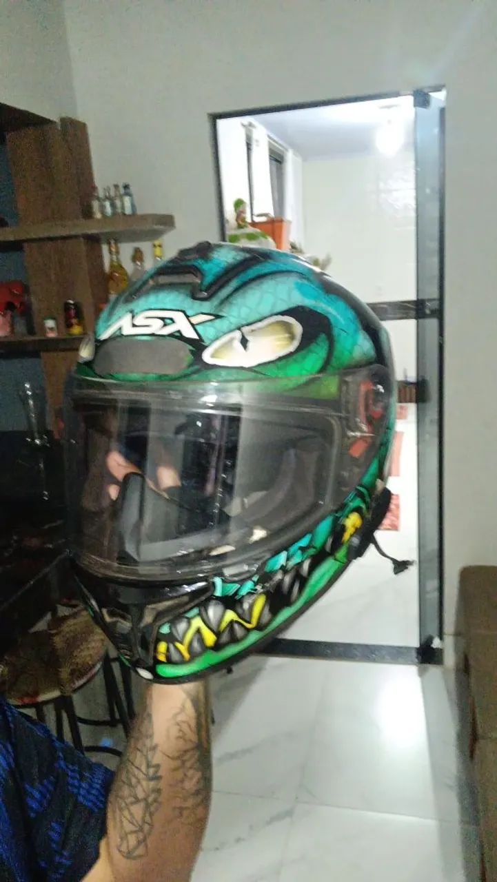 Capacete asx 