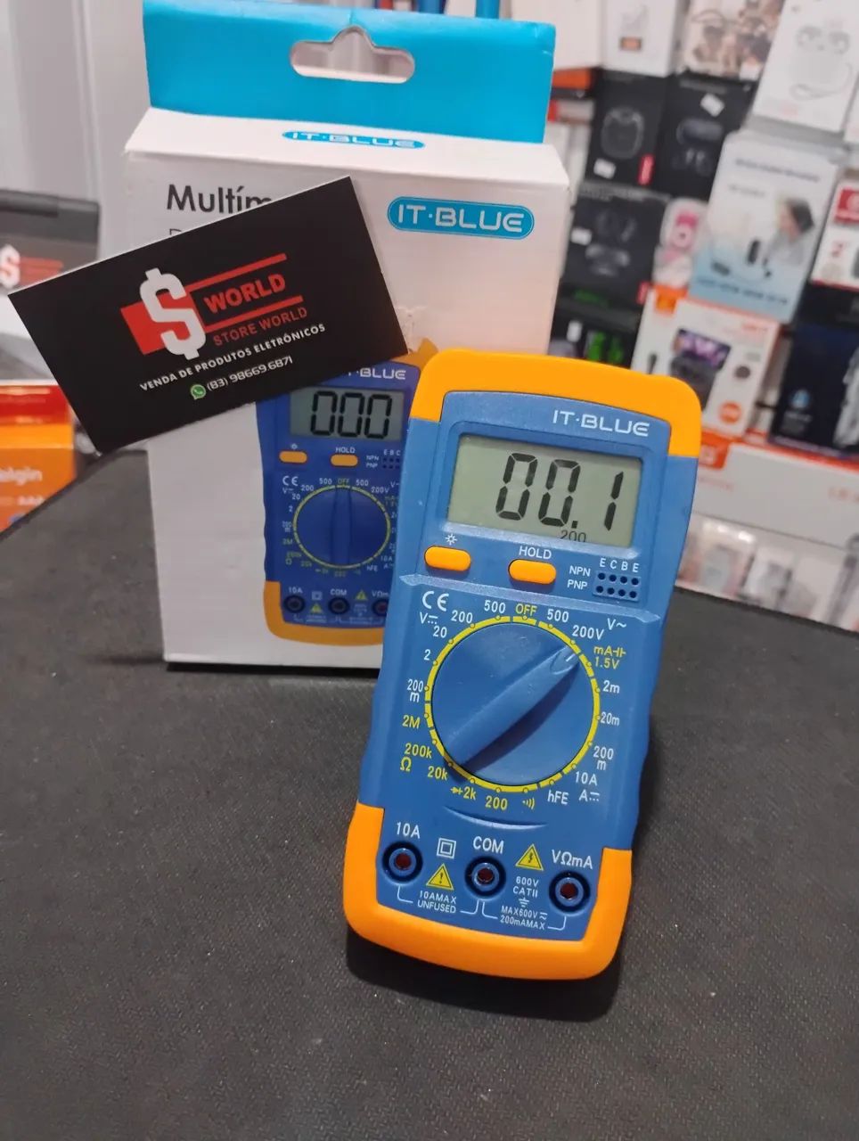 Multímetro digital loja store world 