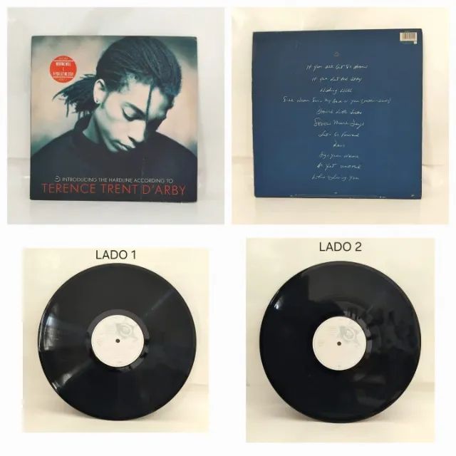 LP VINIL  -TERENCE TRENT D ARBY  THE HARDLINEACCORDING  TO- CBS RECORDS -  11 MUSICAS - Foto 3