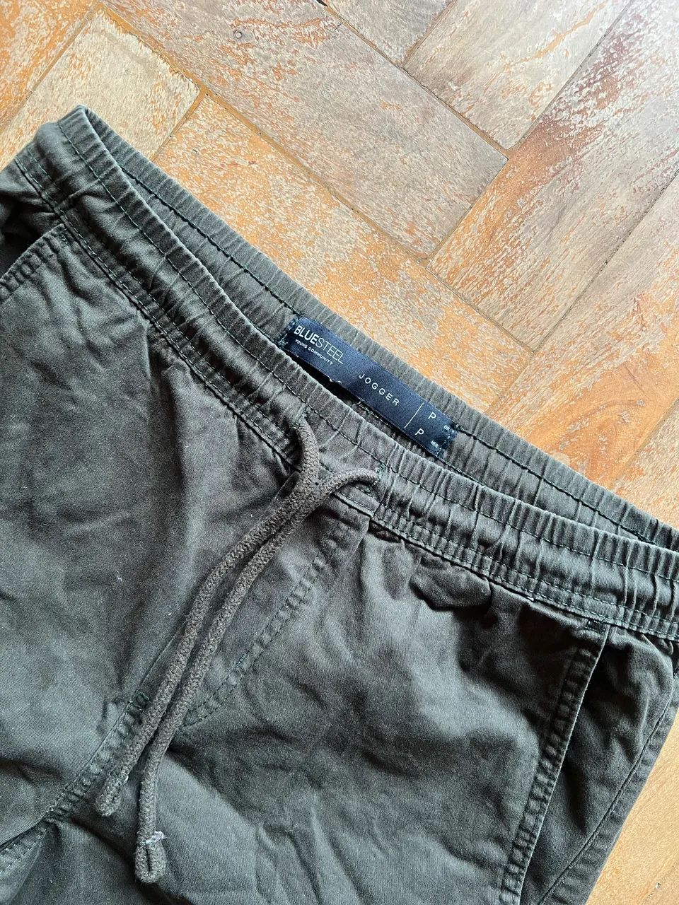 calça bluesteel jogger verde tam P - Foto 2