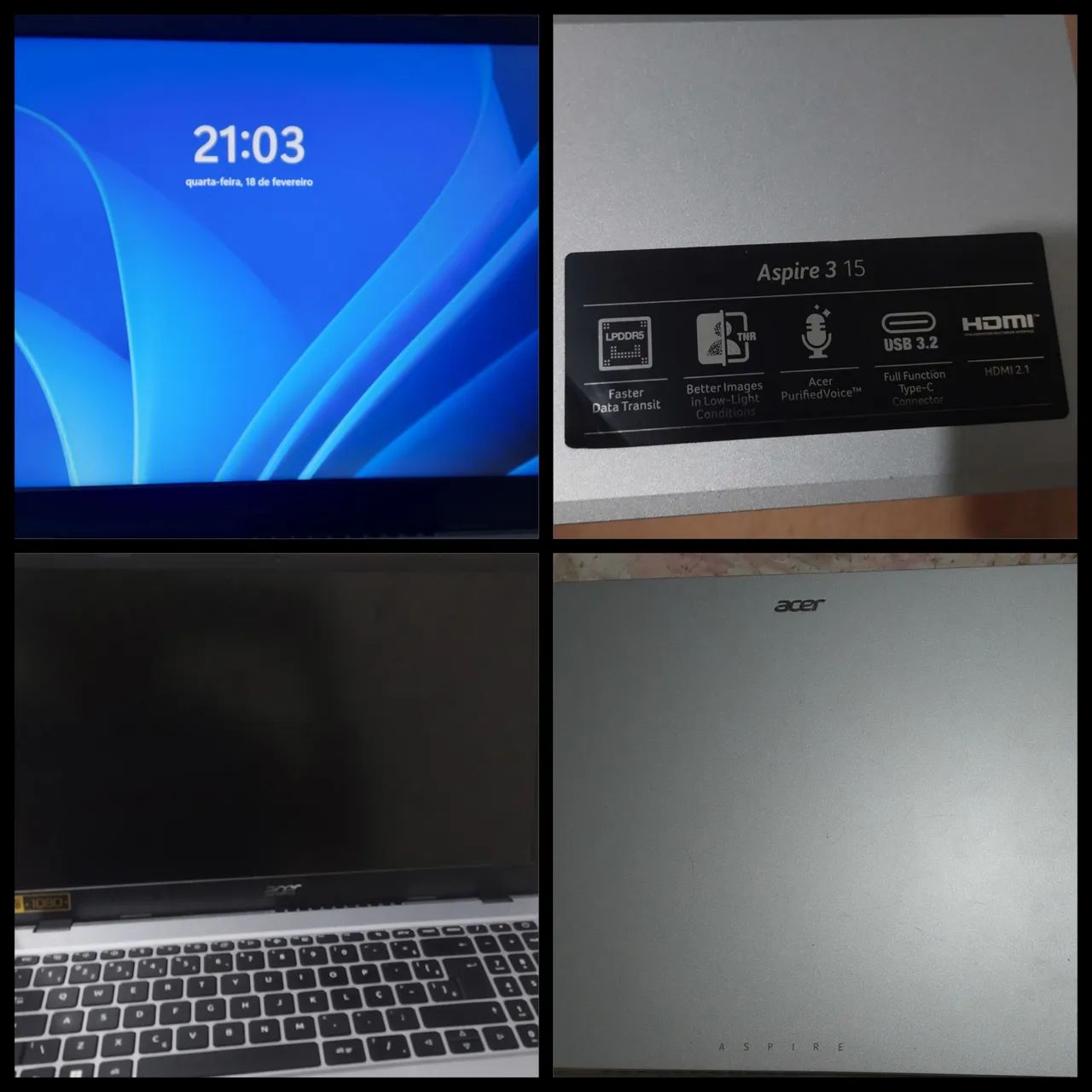 Vende-se Notebook Acer Aspire 3  - Foto 2