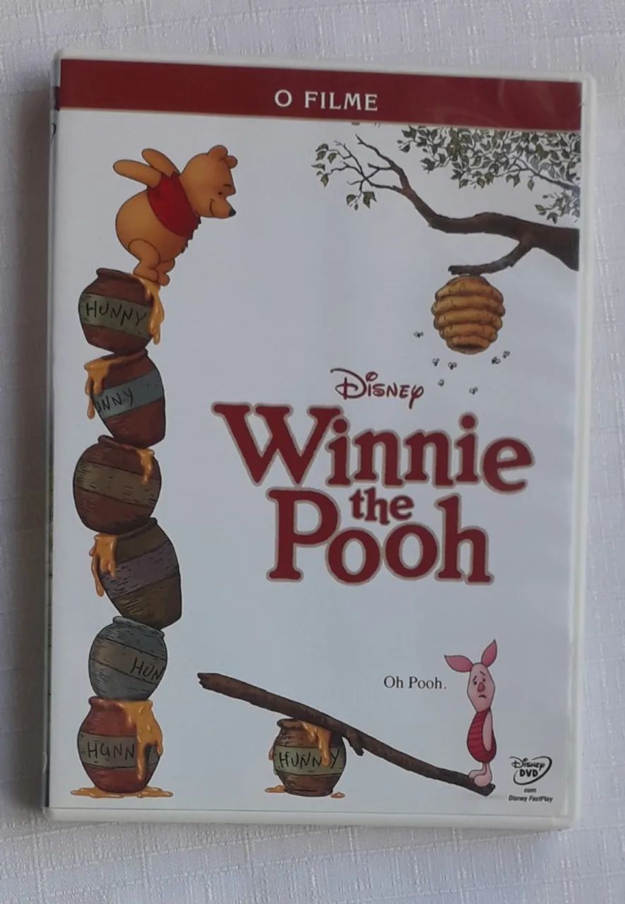 Dvd Winnie The Pooh - Ursino Pooh (original)