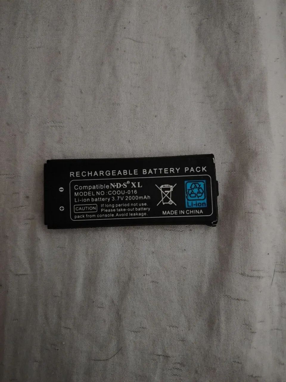 Vendo bateira de NINTENDO DSXL
