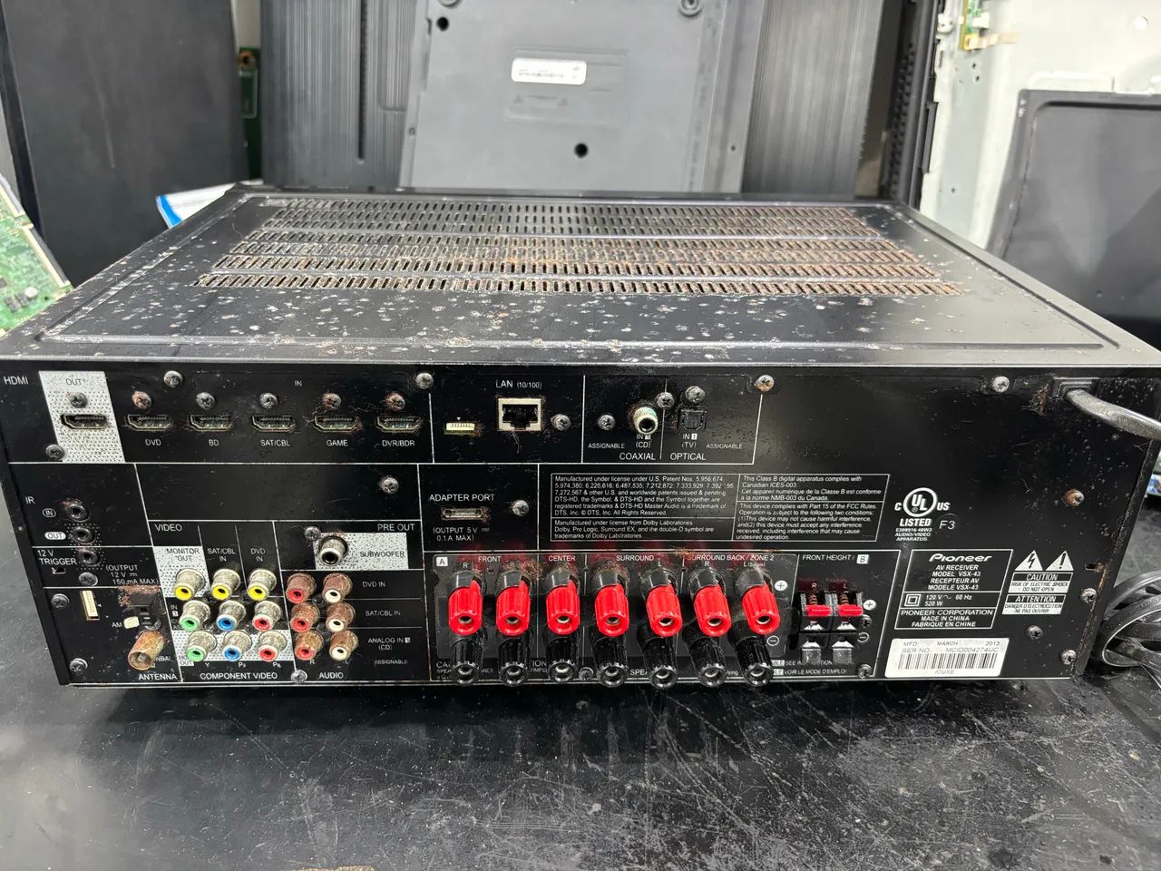 RECEIVER PIONEER  VSX-43 - Foto 3