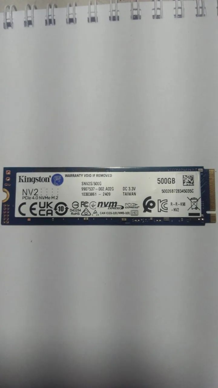 SSD KINGSTON NV2, 500GB