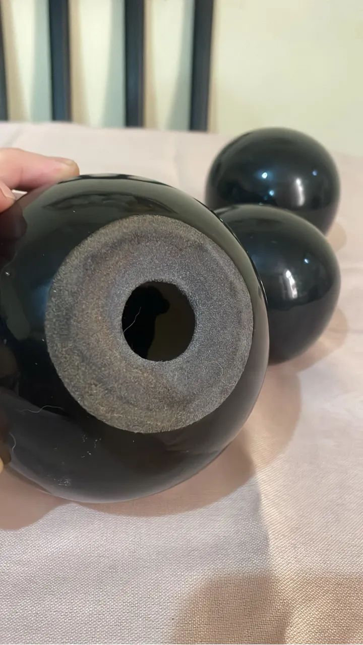  Conjunto de bolas de porcelana esmaltada - Foto 2