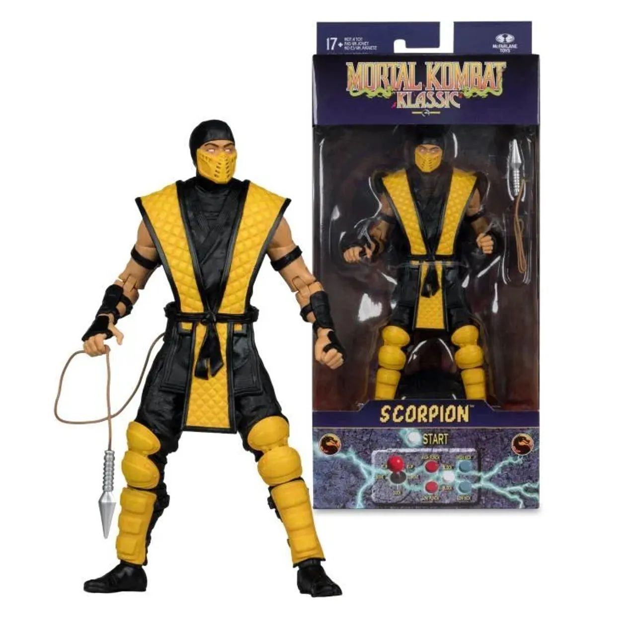 Mortal Kombat Klassic Scorpion 7" McFarlane 