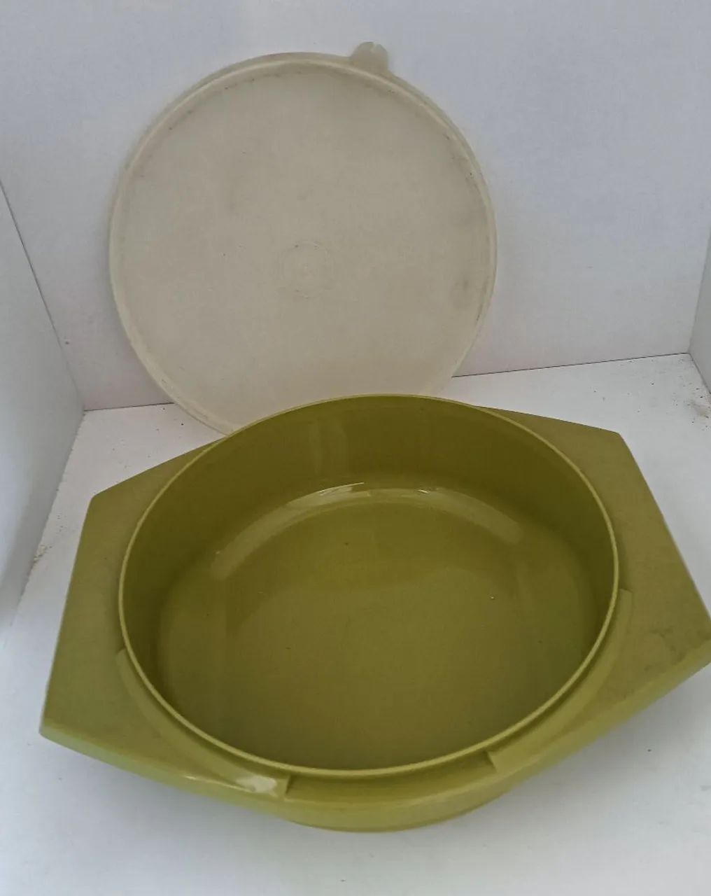 TUPPERWARE VERDE 30 x 25 x 8cm ANTIGA *ANOS 80* EXCELENTE ESTADO VINTAGE  - Foto 3