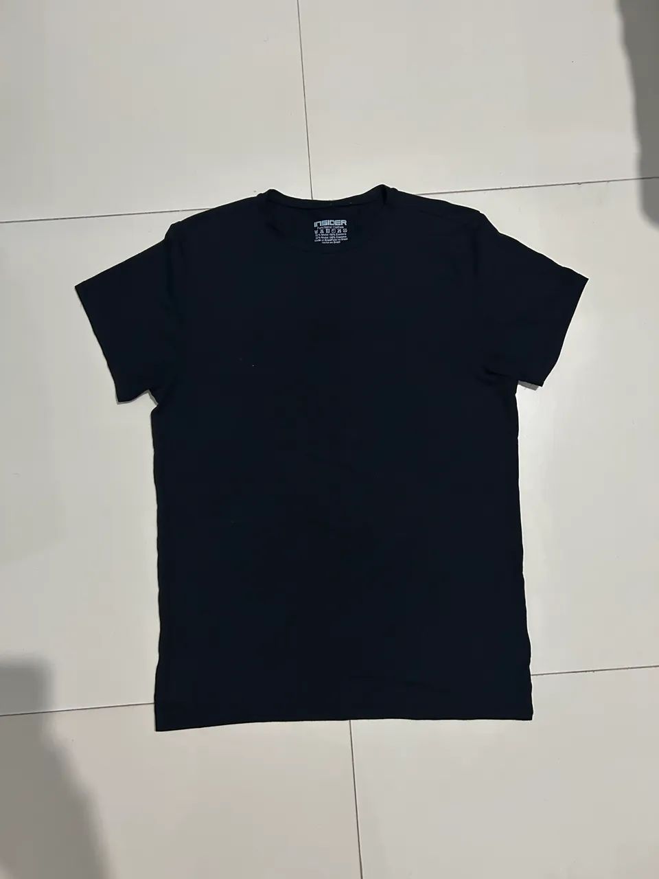 Camiseta Insider Tech Heavy Slim Preta