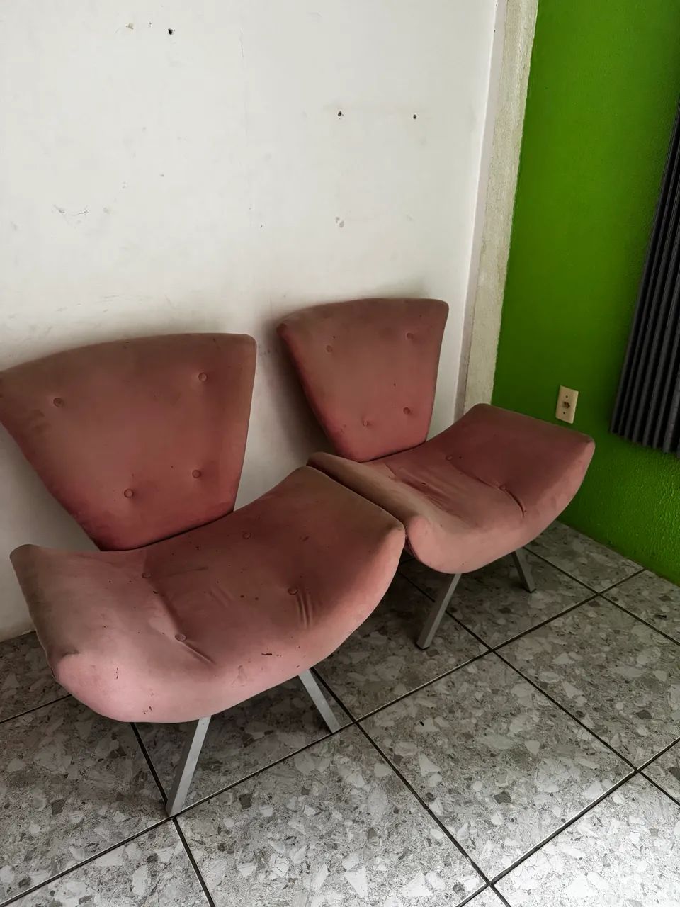Vende-se Poltronas Canoa na cor rosa  - Foto 4