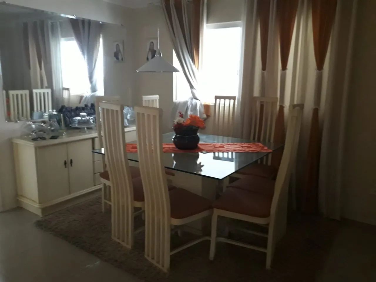 MESA QUADRADA COM TAMPO DE VIDRO - Foto 2