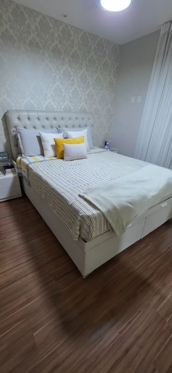 Cama bau queen 