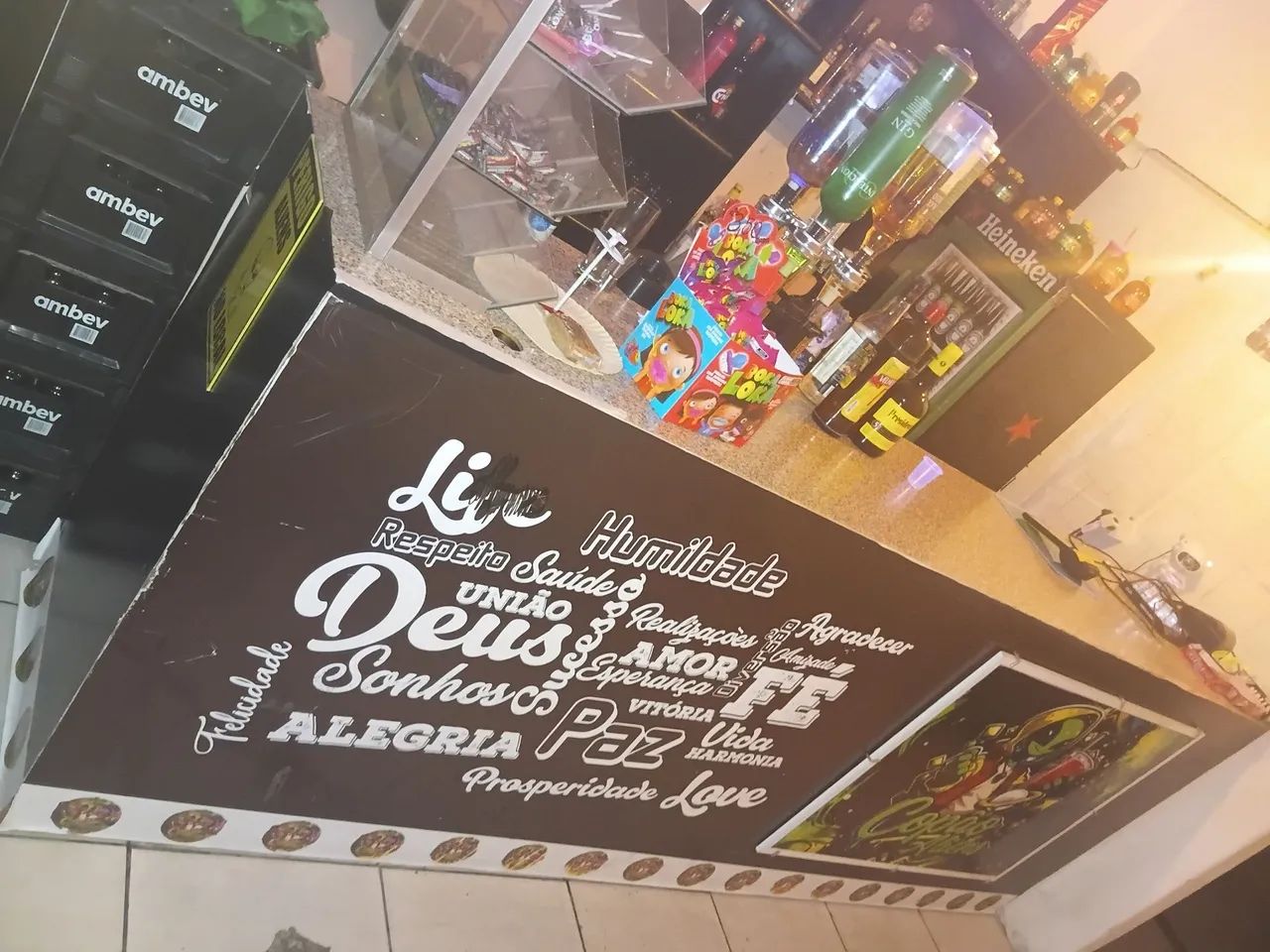 Vendo balcão para comércio em perfeito estado 