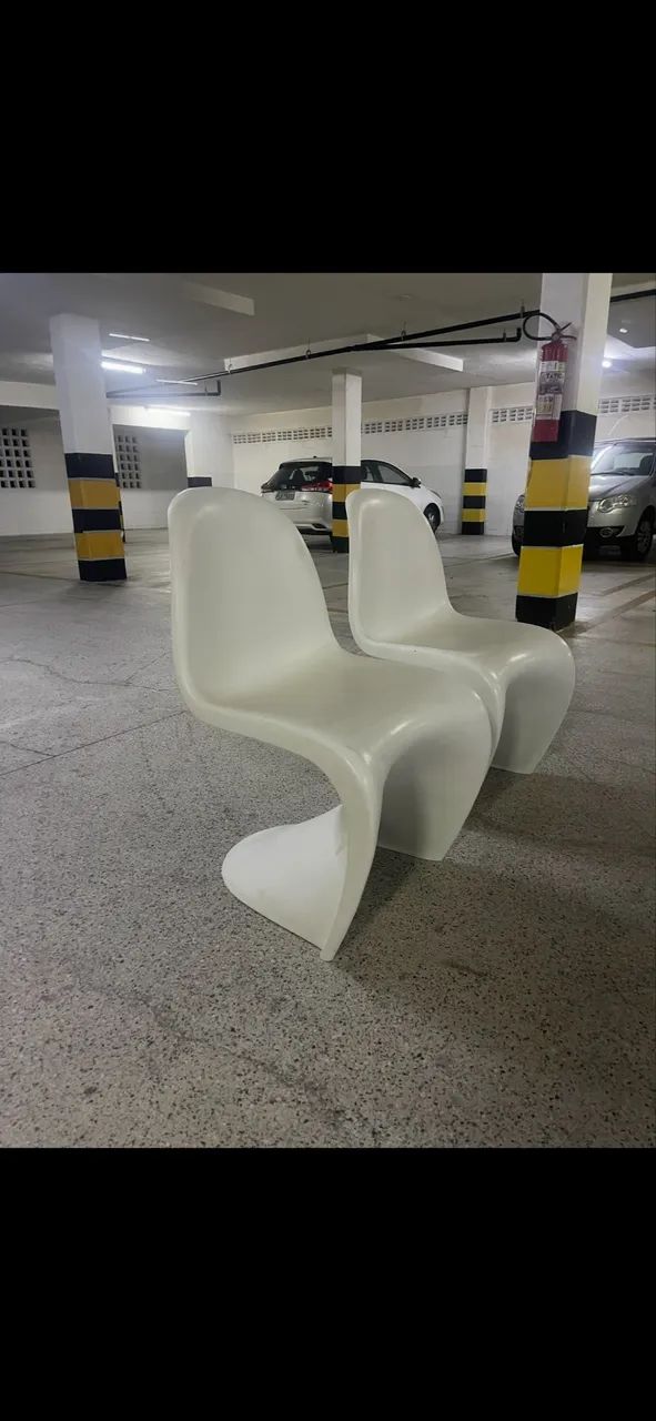 2 Cadeiras Panton Branca  - Foto 5