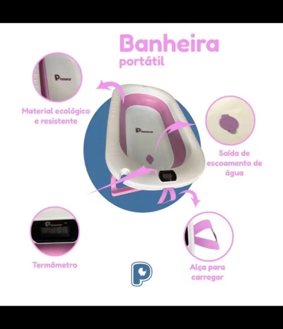 Banheira bebê  - Foto 4