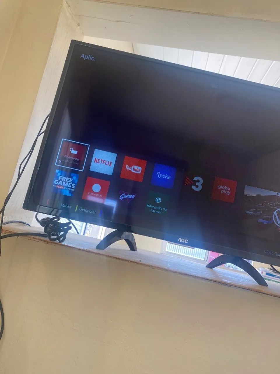 Smart TV Aoc 32 polegadas - Foto 3