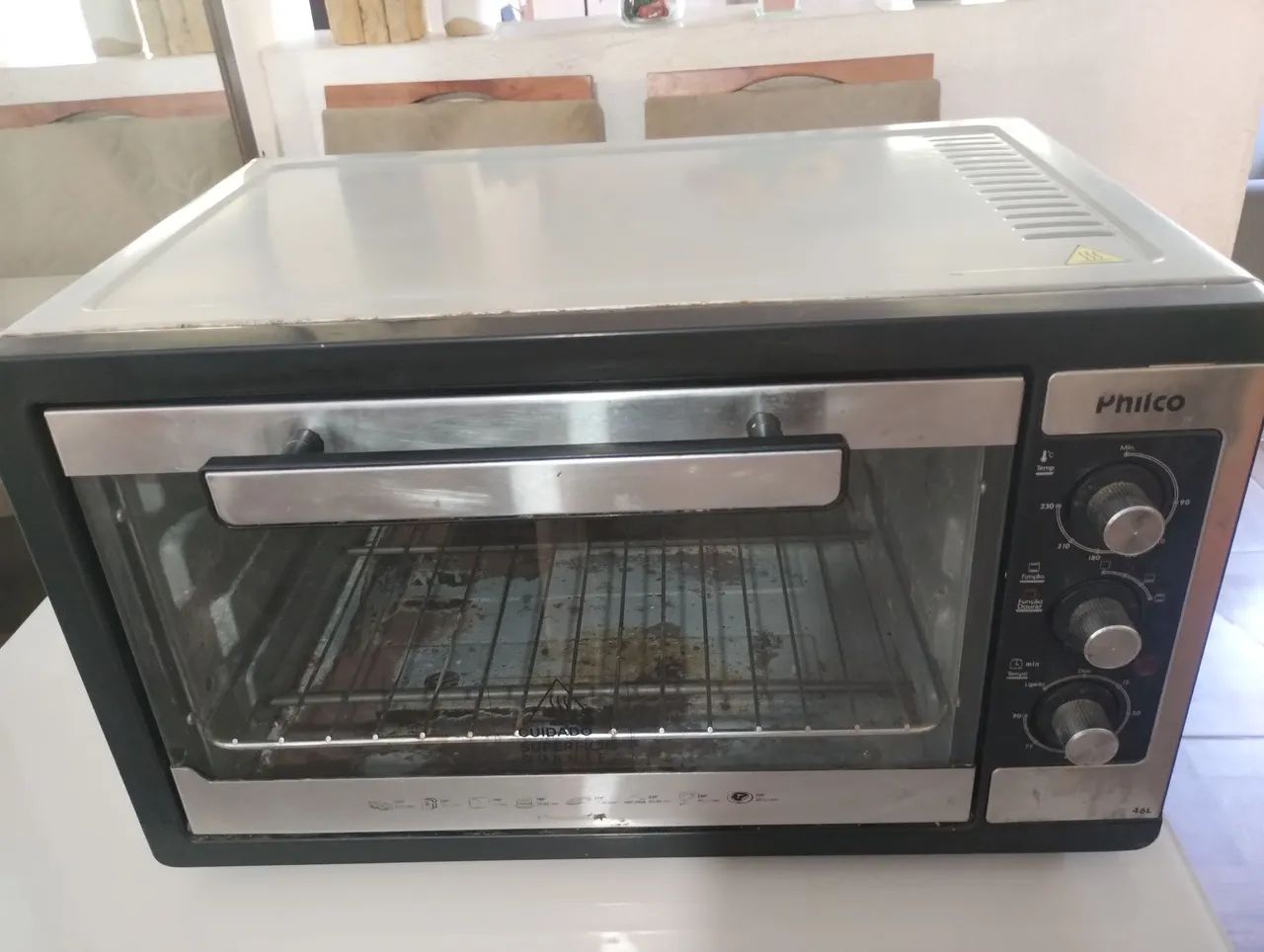 Forno elétrico 46 L funcionando perfeitamente  - Foto 4