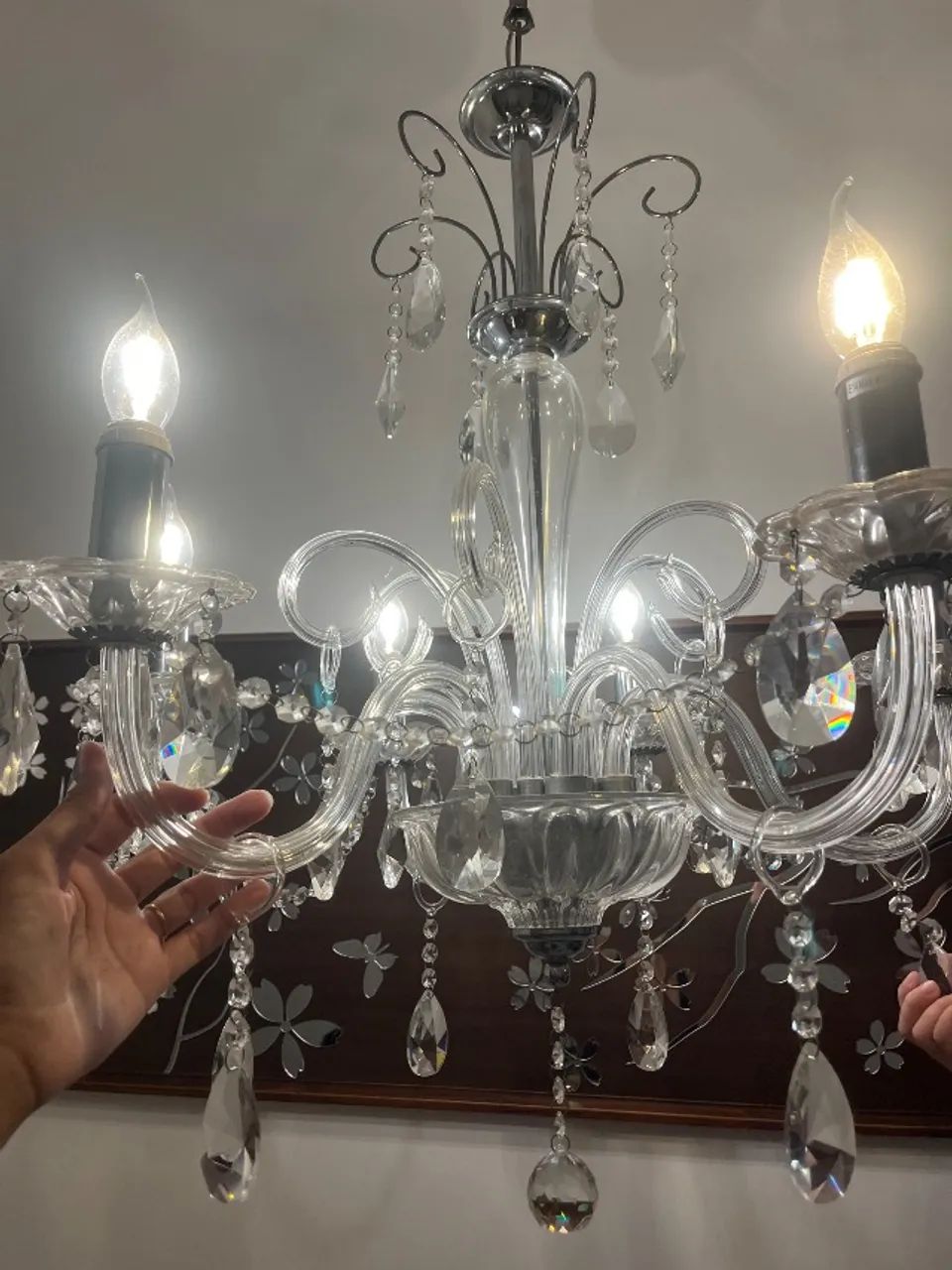 Lustre Luminária Candelabro  - Foto 4