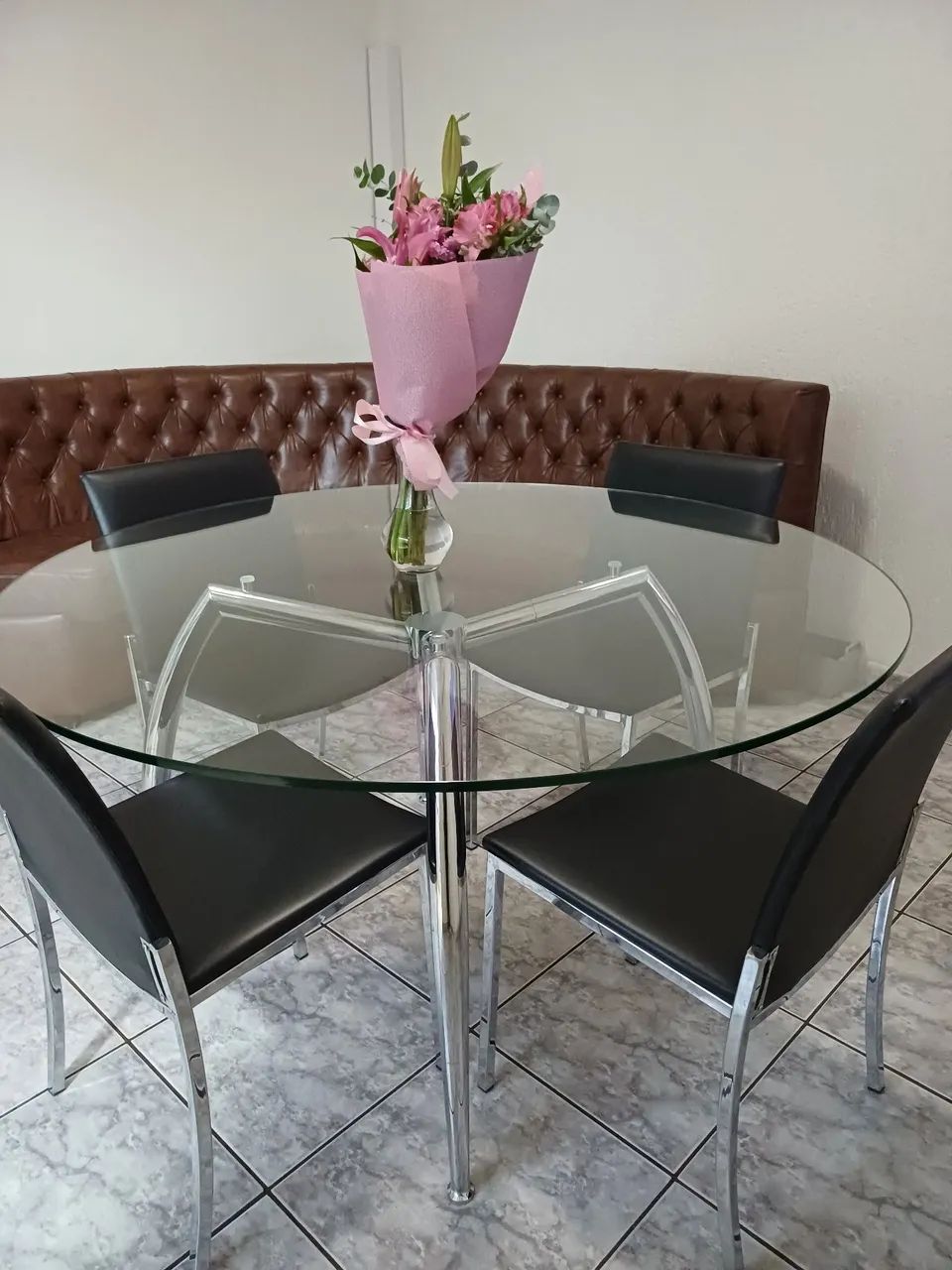 Mesa de vidro 