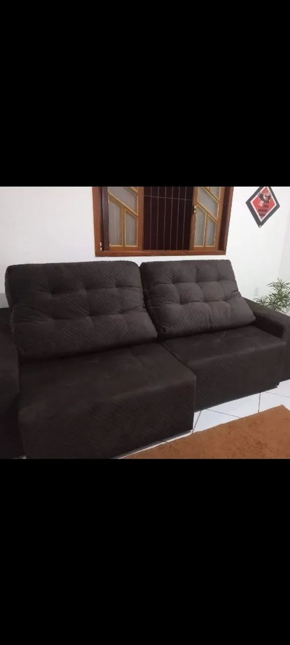 Sofá retrátil 2,60mt - Foto 2