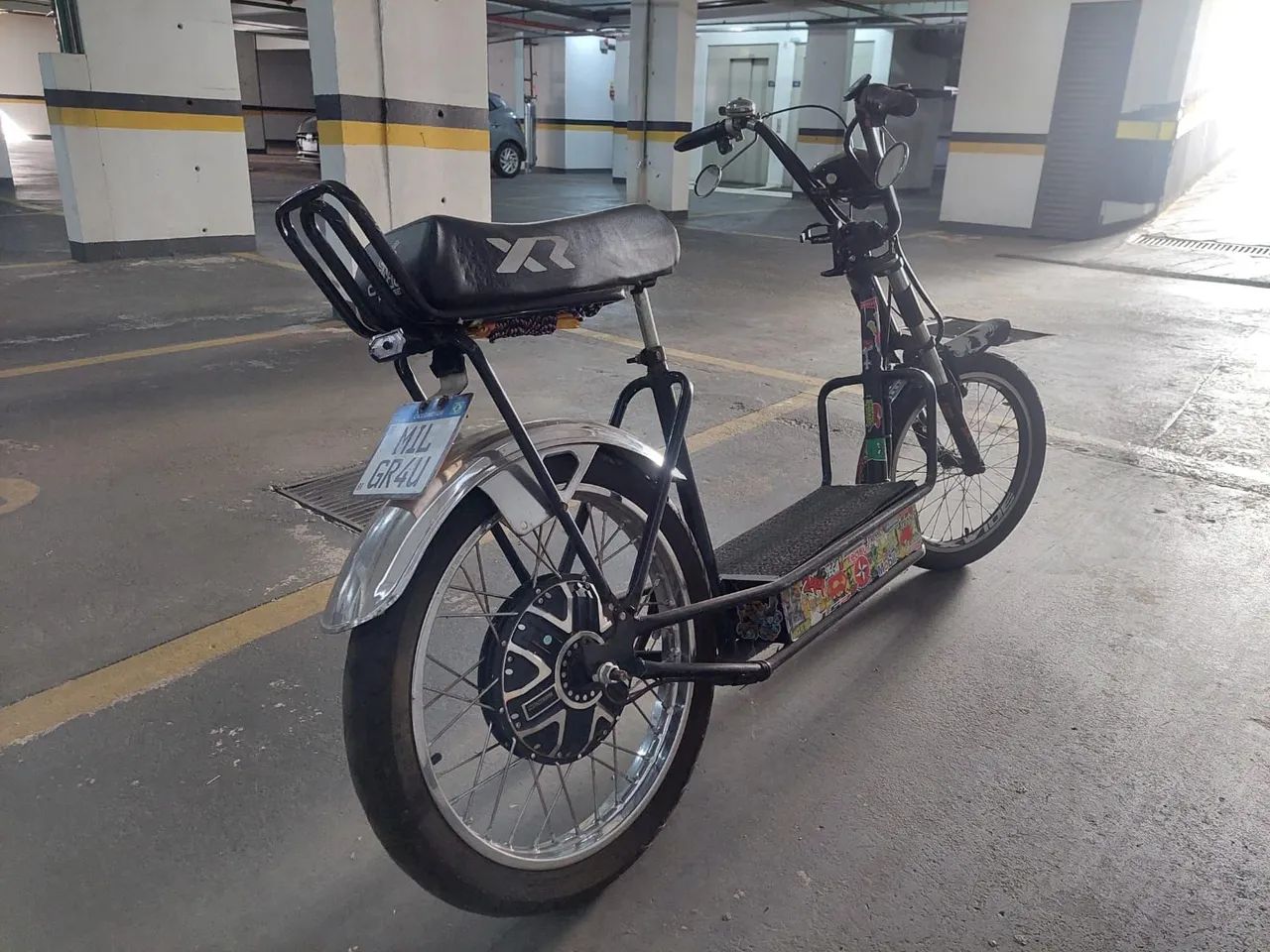 Bicicleta elétrica Duos 800w - customizada - Foto 5