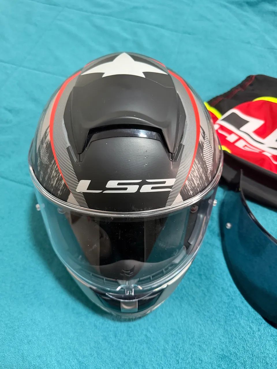 Capacete LS2 FF397 Vector - Foto 2