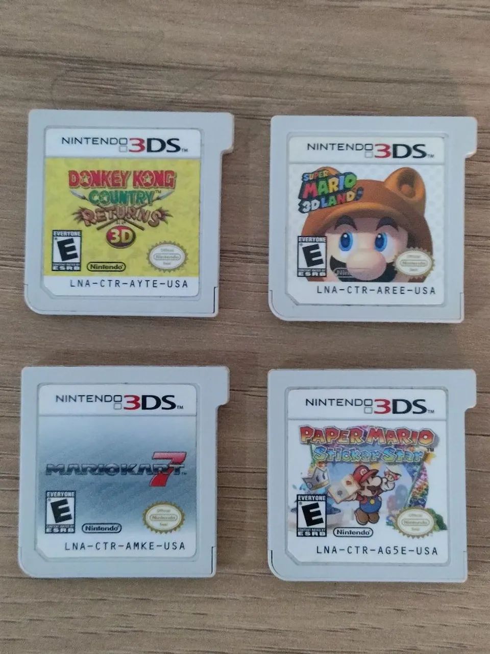 Lote jogos Nintendo 3DS e 2DS