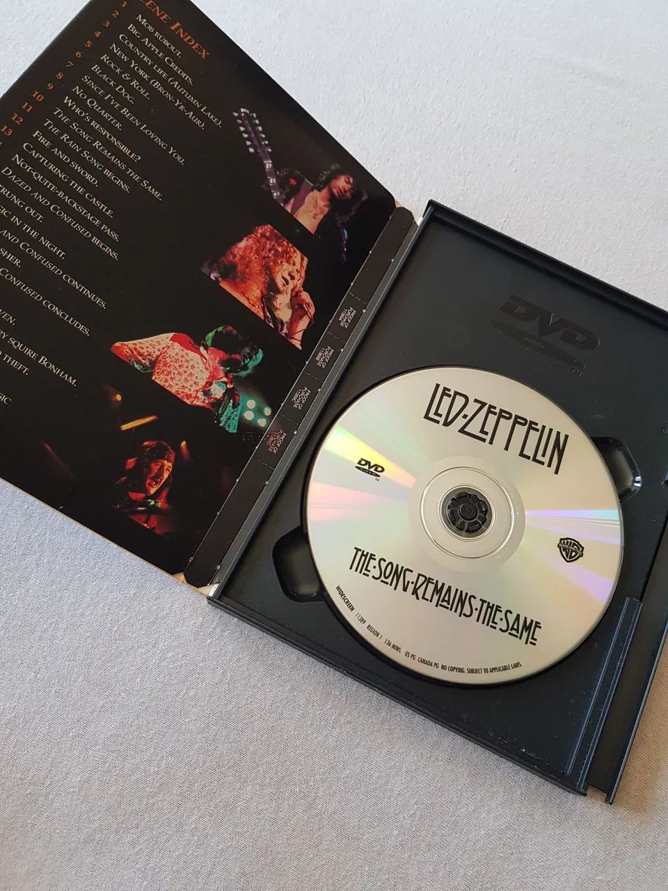 Dvd Show Led Zeppelin - The songs remains the same  - Foto 3