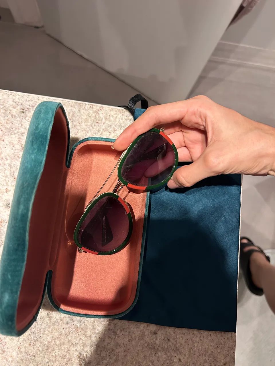 Óculos de sol da Gucci  - Foto 3
